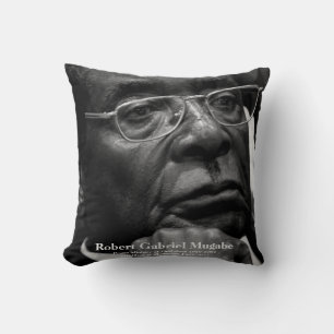 Robert G. Mugabe, Präsident von Simbabwe Kissen