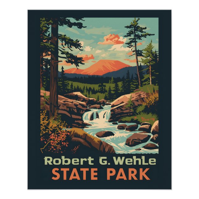 Robert G. Wehle Staat Park - New York Poster (Vorderseite)