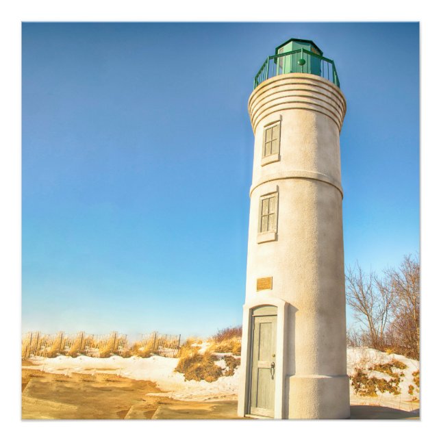 Robert H. Leuchtturm Fotodruck (Vorne)