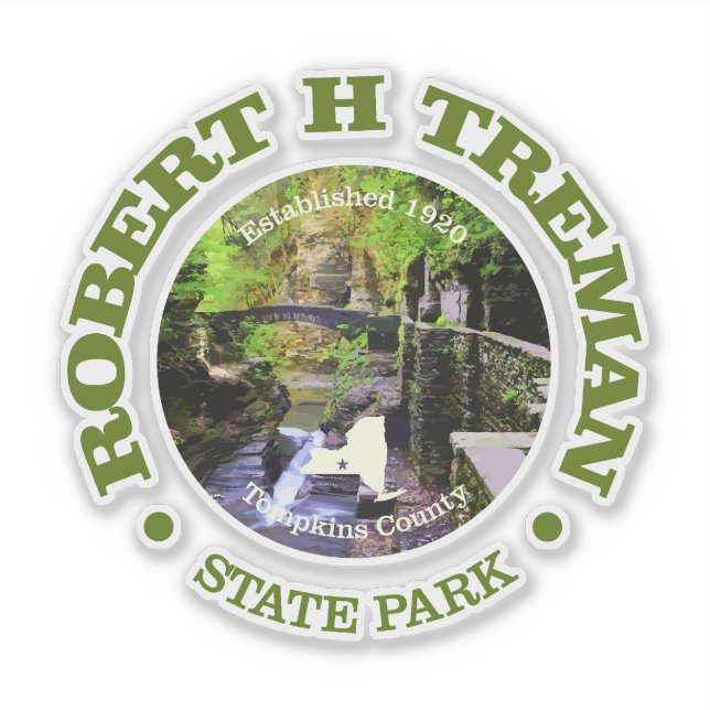 Robert H Treman SP Aufkleber (Vorderseite)