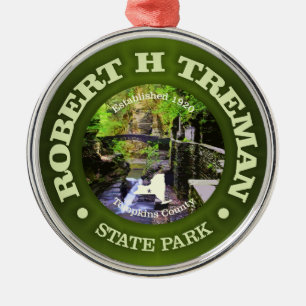 Robert H Treman SP Ornament Aus Metall