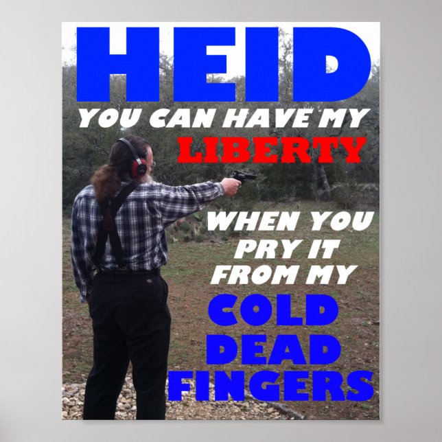 Robert Heid "Liberty" Poster (Vorne)