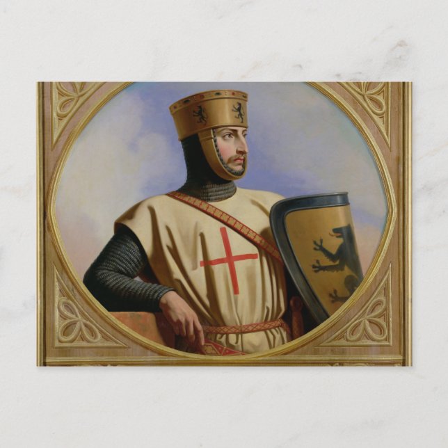 Robert II le Hierosolymitain, Graf Postkarte (Vorderseite)