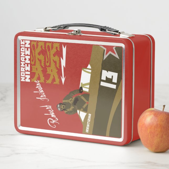 ROBERT IRIBARNE Metal Lunch Box (Beispiel)