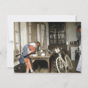 Robert Jacquinot Tour Etappe 5 Pause 1922 Postkarte