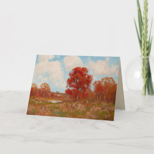 Robert Julian Onderdonk ein-bewölkter-Tag-Bluebonn Dankeskarte