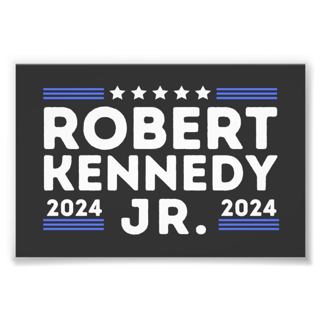 Robert Kennedy Jr 2024 Fotodruck (Vorne)