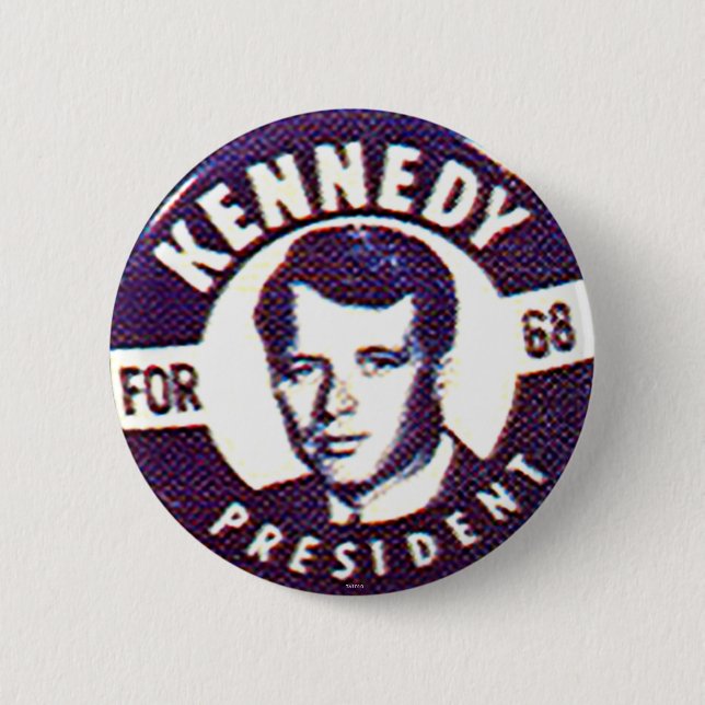 Robert Kennedy - Knopf Button (Vorderseite)