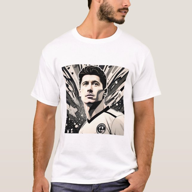 Robert Lewandowski T - Shirt (Vorderseite)