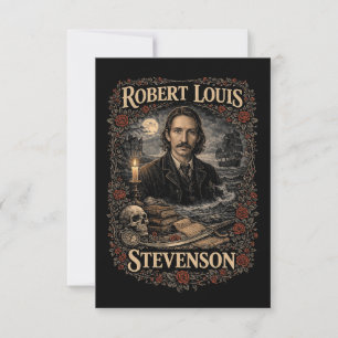 Robert Louis Stevenson Dankeskarte