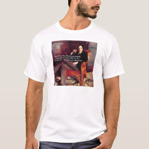 Robert Louis Stevenson & Quote CBD ist Goldenes Öl T-Shirt