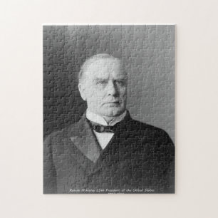Robert McKinley 25. Präsident von Amerika Puzzle