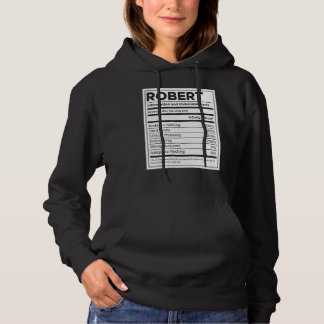 Robert Nutrition Information Problem lösen Hoodie