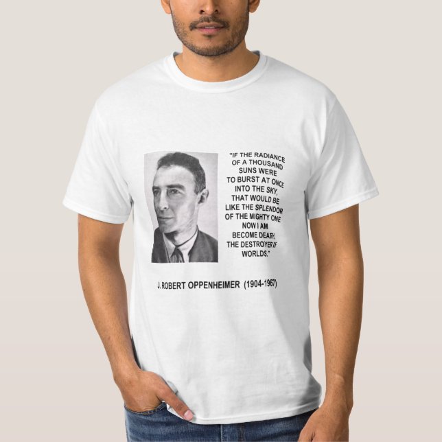 Robert Oppenheimer T-Shirt (Vorderseite)