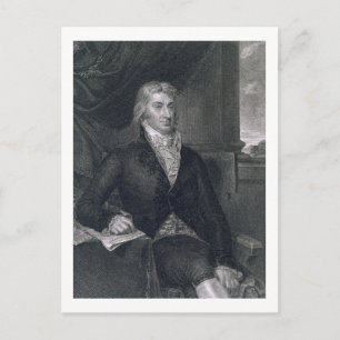 Robert R. Livingston, Gravur von E. Mackenzie (en) Postkarte