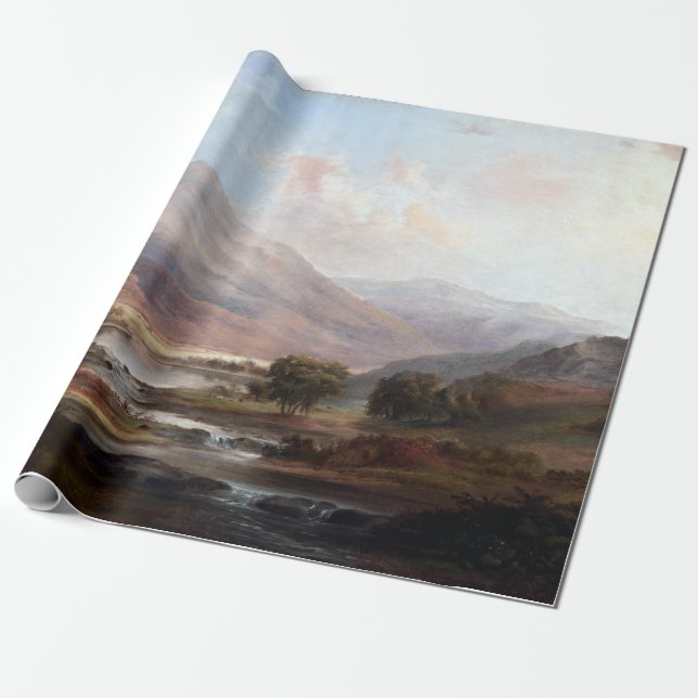 Robert S. Duncanson Scottish Landschaft Geschenkpapier (Ungerollt)