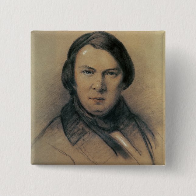 Robert Schumann 1853 Button (Vorderseite)