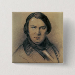 Robert Schumann 1853 Button