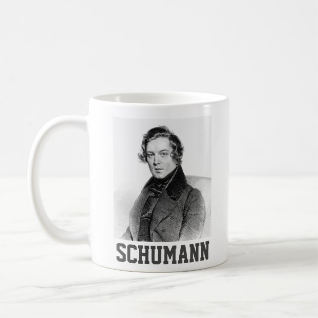 Robert Schumann Kaffeetasse (Links)