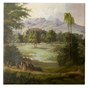 Robert Scott Duncanson - Schloss Chapultpec Fliese
