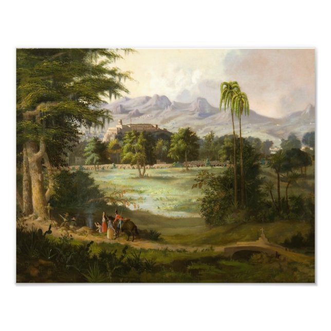 Robert Scott Duncanson - Schloss Chapultpec Fotodruck (Vorne)