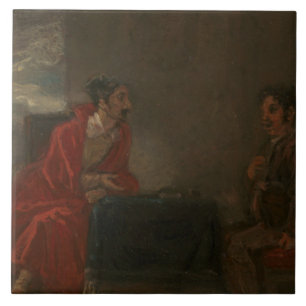 Robert Smirke - Illustration für Don Quixote Fliese