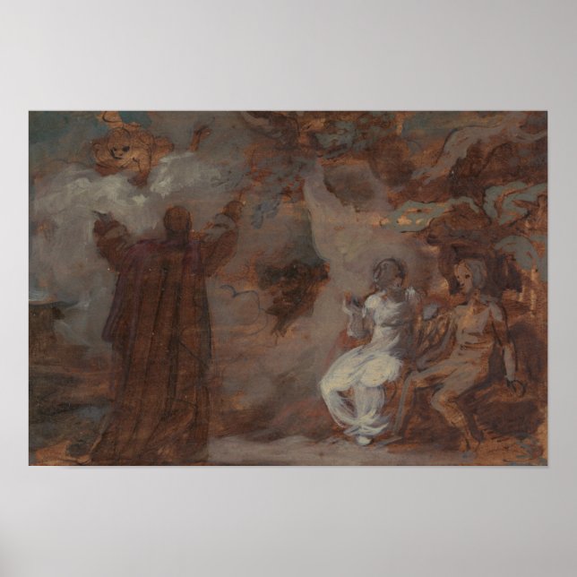 Robert Smirke - Prospero Conjuring a Masque Poster (Vorne)