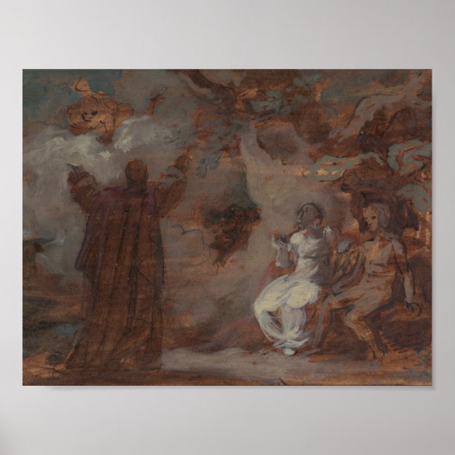 Robert Smirke - Prospero Conjuring a Masque Poster (Vorne)