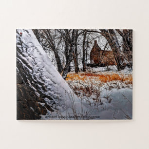 Robert Strauss Cottage Fort Collins Colorado Puzzle