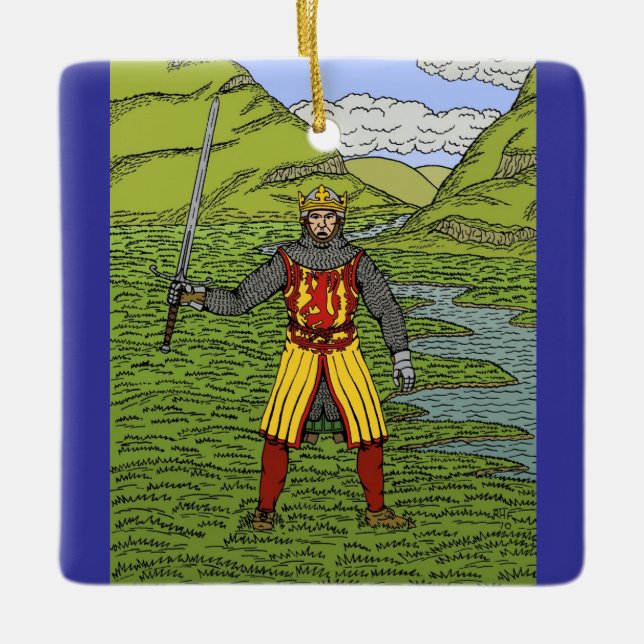 Robert the Bruce Keramikornament (Vorderseite)