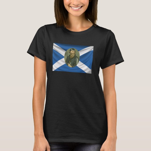 Robert the Bruce King of Scotland on The Scottish T-Shirt (Vorderseite)