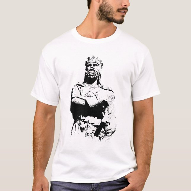 Robert the Bruce Schlicht Customizable Tshirt (Vorderseite)