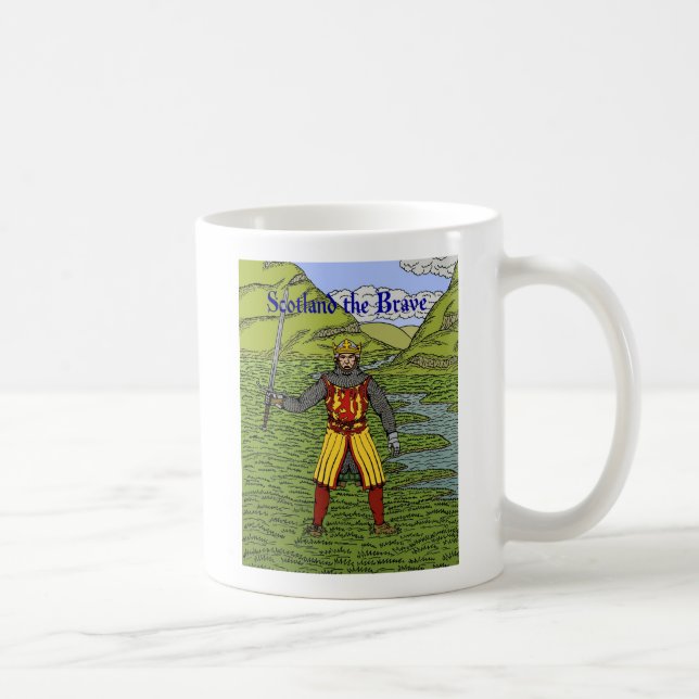 Robert the Bruce Scotland the Brave Tasse (Rechts)