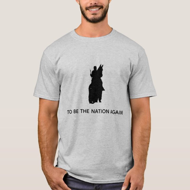 Robert the Bruce "To Be the Nation Again" T-shirt (Vorderseite)