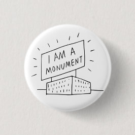 Robert Venturi bin ich ein Monument-Knopf Button