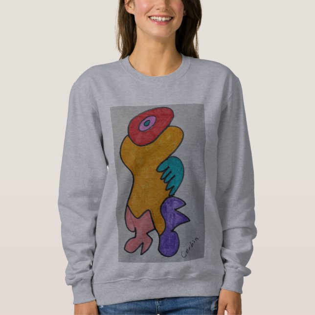 Robert Vincent Peters Marker Art Sweatshirt (Vorderseite)