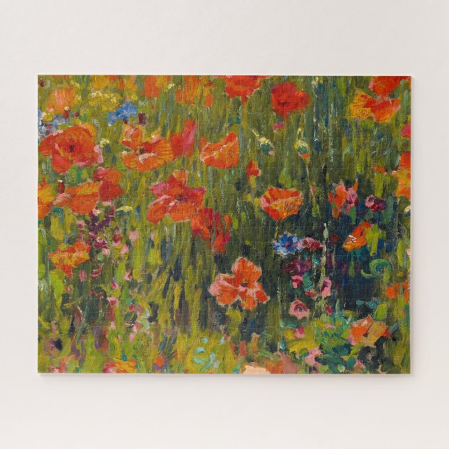 Robert Vonnoh Mohnblumen Puzzle (Horizontal)