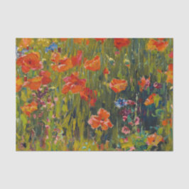 Robert Vonnoh Poppies Seidenpapier