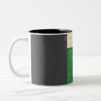 Roberto Carlos Free Kick Banane Ziel Zweifarbige Tasse