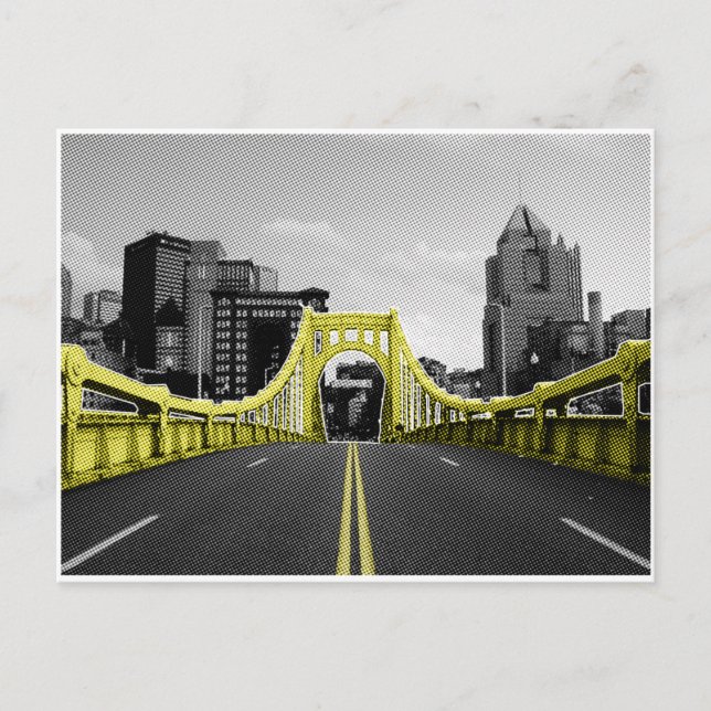 Roberto Clement Bridge Postkarte (Vorderseite)