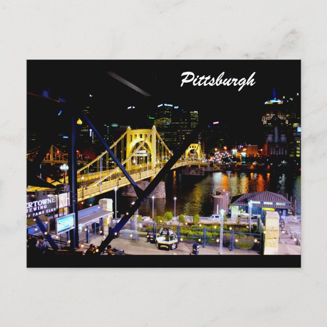 Roberto Clemente Bridge Postcard Postkarte (Vorderseite)