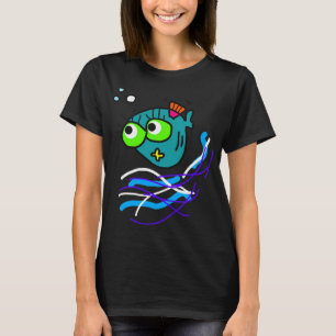 Roberto, der Fisch, der Blasen liebt T-Shirt