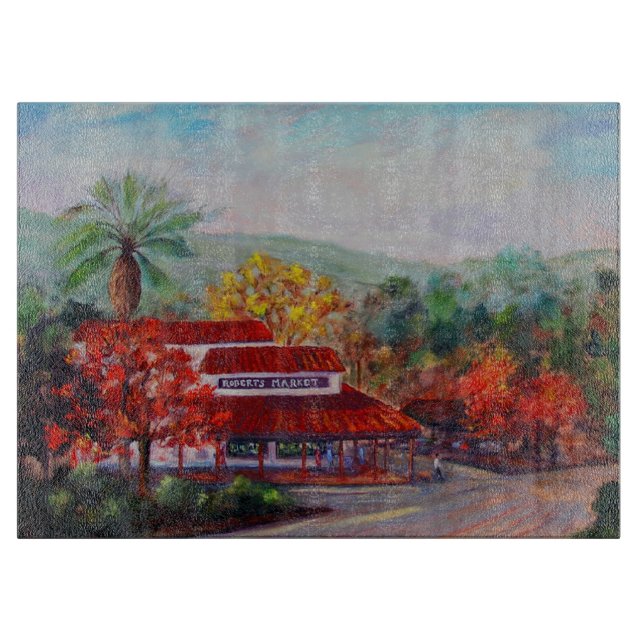 Roberts Market Woodside Cutting Board Schneidebrett (Vorderseite)