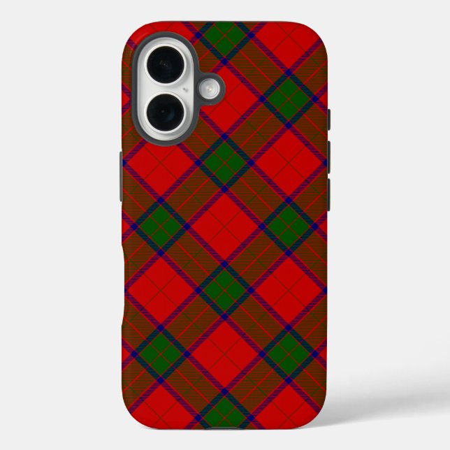 Robertson tartan rot kariert Case-Mate iPhone hülle (Rückseite)