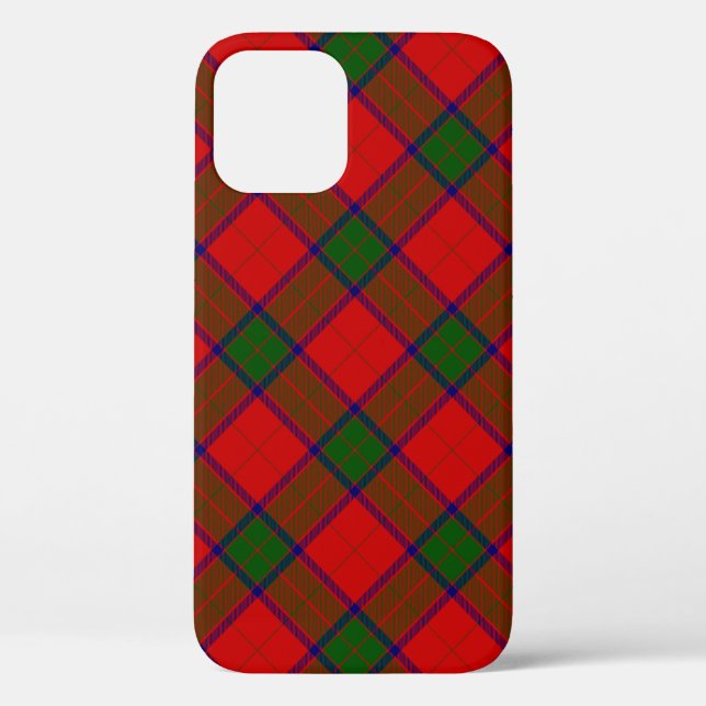 Robertson tartan rot kariert Case-Mate iPhone hülle (Rückseite)