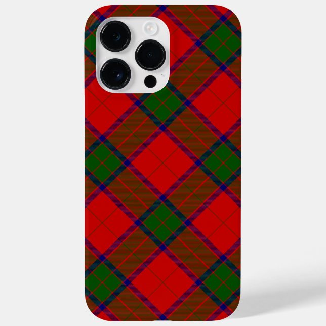Robertson tartan rot kariert Case-Mate iPhone hülle (Rückseite)