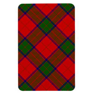 Robertson tartan rot kariert magnet