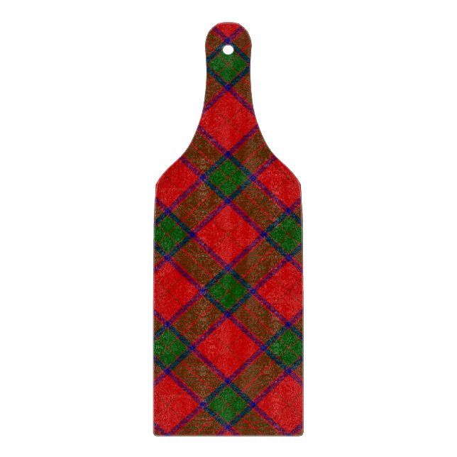 Robertson tartan rot kariert schneidebrett (Vorderseite)