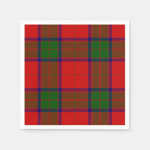 Robertson tartan rot kariert serviette