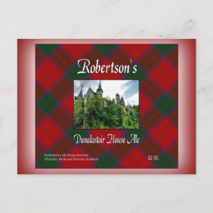 Robertson's Dunalastair House Ale Postkarte